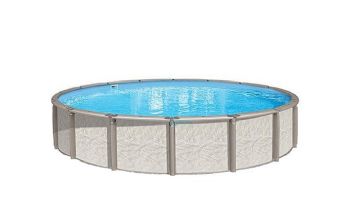 Azor 15' Round Above Ground Pool Sub-Assembly Only with Skimmer | 54" Wall | PAZOFAL-1554RRRRRRI10-TS