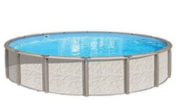 Azor 18' Round Above Ground Pool Sub-Assembly Only with Skimmer | 54" Wall | PAZOFAL-1854RRRRRRI10-TS