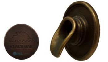 Black Oak Foundry DaVinci Scupper | Brushed Pewter Finish | S57-BP