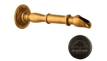 Black Oak Foundry Florentine Spout | Brushed Nickel Finish | S24-BN