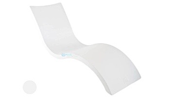 Ledge Lounger Signature Collection Chaise | White | LL-SG-C-W | LL-SG-CV2-W