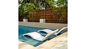 Ledge Lounger Signature Collection Chaise | White | LL-SG-C-W