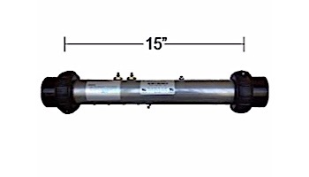 Hydro Quip Heater Assembly with M7 Taps & Studs | 58002 | 26-58002-7S-K