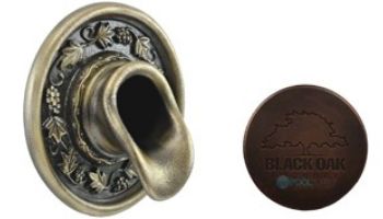 Black Oak Foundry Napa Scupper | Almost Black Finish | S62-BLK