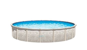 Magnus Hybrid 12' Round 54" Wall with SS Service Panel Pool | Pool Only | PMAGELL-1254RSRSRSB11-TS