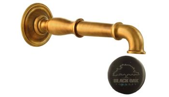 Black Oak Foundry Siena Spout | Brushed Nickel Finish | S23-BN