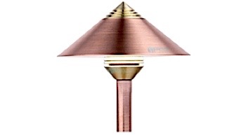FX Luminaire QF 3 LED Path Light | Nickel Plate | 12" Riser | QF3LED12RNP KIT