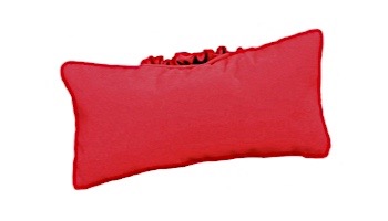 Ledge Lounger Signature Collection Chaise Headrest Pillow | Premium 1 Color Jockey Red | LL-SG-C-P-P1-4603