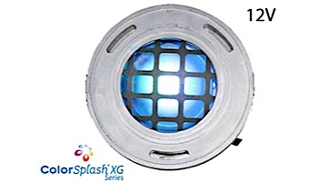 J&J Electronics ColorSplash LED Underwater Fountain Luminaire | Guard Only No Base | 12V 100' Cord | LFF-S1C-12-WG-NB-100
