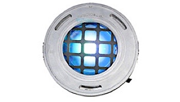 J&J Electronics ColorSplash LED Underwater Fountain Luminaire | With Guard And Base | 12V 10' Cord | LFF-F1C-12-WG-WB-10