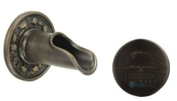 Black Oak Foundry Sonoma Scupper | Almost Black Finish | S51-BLK