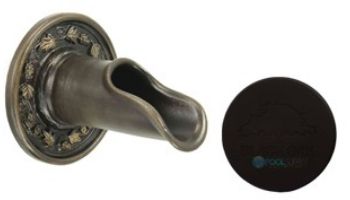 Black Oak Foundry Sonoma Scupper | Almost Black Finish | S51-BLK