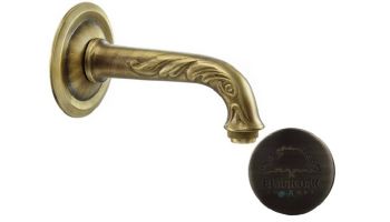 Black Oak Foundry Turin Spout | Brushed Pewter Finish | S34-BP