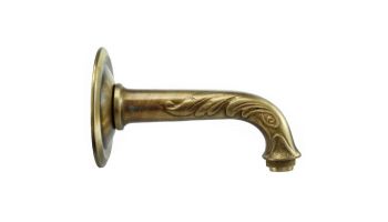 Black Oak Foundry Turin Spout | Brushed Pewter Finish | S34-BP