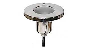 J&J Electronics PureWhite LED Underwater Fountain Luminaire | Base And Guard | 120V 10' Cord | LFF-S1W-120-WG-WB-10