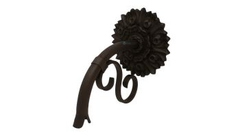 Black Oak Foundry Small Droop Spout with Versailles | Oil Rubbed Bronze Finish | S400-ORB
