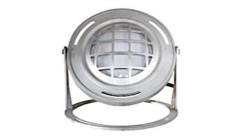 J&J Electronics PureWhite LED Underwater Fountain Luminaire | Base And Guard | 120V 30' Cord | LFF-F1L-120-WG-WB-30