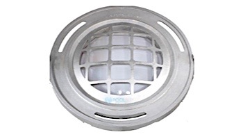 J&J Electronics PureWhite LED Underwater Fountain Luminaire | Guard Only No Base | 12V 100' Cord | LFF-F3L-12-WG-NB-100