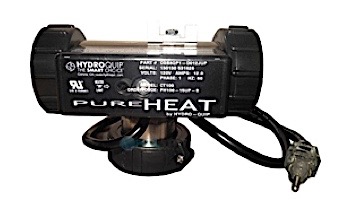 Hydro Quip 1.5KW 115V T-Style 5.5" w/ 3' Nema Plug Pressure Bath Heater | PH100-15UP-S