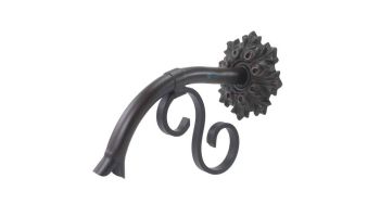 Black Oak Foundry Small Droop Spout with Bordeaux | Distressed Copper Finish | S401-DC | S421-DC