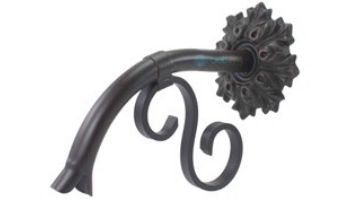 Black Oak Foundry Small Droop Spout with Bordeaux | Oil Rubbed Bronze Finish | S401-ORB | S421-ORB