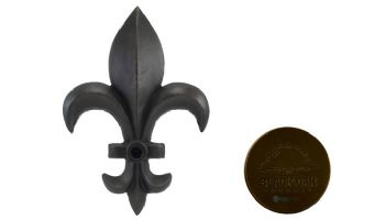 Black Oak Foundry Fleur de Lis Emitter | Antique Brass / Bronze Finish | M901-AB