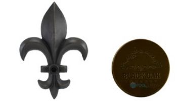 Black Oak Foundry Fleur de Lis Emitter | Antique Brass / Bronze Finish | M901-AB