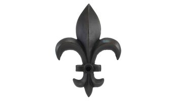 Black Oak Foundry Fleur de Lis Emitter | Antique Brass / Bronze Finish | M901-AB