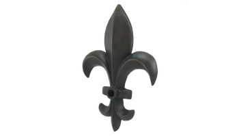 Black Oak Foundry Fleur de Lis Emitter | Antique Brass / Bronze Finish | M901-AB