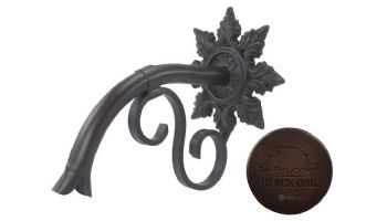 Black Oak Foundry Small Droop Spout with Normandy | Distressed Copper Finish | S402-DC