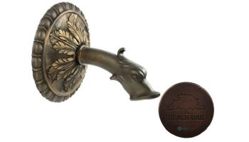 Black Oak Foundry Large Verona Spout | Distressed Copper Finish | S17-DC