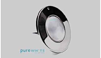 J&J Electronics PureWhite LED Pool Light SwimQuip Series | 120V Equivalent to 300W 30' Cord | LPL-F1W-120-30-PSQ 21122