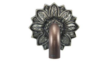 Black Oak Foundry Small Nikila Spout | Antique Pewter Finish | S80-A-AP | S85-A-AP