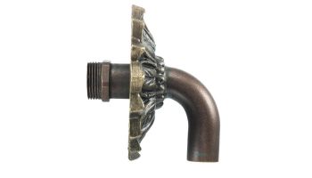 Black Oak Foundry Small Nikila Spout | Antique Pewter Finish | S80-A-AP | S85-A-AP