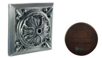 Black Oak Foundry Oak Leaf Emitter | Almost Black Finish | M209-BLK