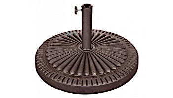 66 lb. Weather Resistant Resin Umbrella Base | Bronze Resin Finish | NU5406