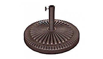 66 lb. Weather Resistant Resin Umbrella Base | Bronze Resin Finish | NU5406