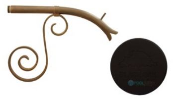 Black Oak Foundry Large Courtyard Spout | Antique Brass / Bronze Finish | S7600-AB