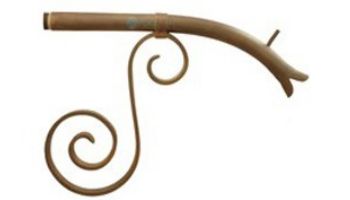 Black Oak Foundry Large Courtyard Spout | Oil Rubbed Bronze Finish | S7600-ORB | S7642-ORB