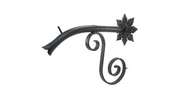 Black Oak Foundry Large Courtyard Spout with Normandy | Oil Rubbed Bronze Finish | S7683-ORB