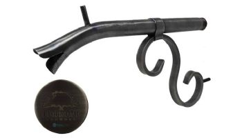 Black Oak Foundry Small Courtyard Spout | Brushed Pewter Finish | S7500-BP | S7532-BP