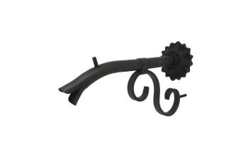 Black Oak Foundry Small Courtyard Spout with Small Nikila | Oil Rubbed Bronze Finish | S7580-ORB