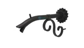 Black Oak Foundry Small Courtyard Spout with Small Nikila | Oil Rubbed Bronze Finish | S7580-ORB
