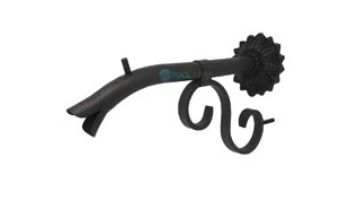 Black Oak Foundry Small Courtyard Spout with Small Nikila | Oil Rubbed Bronze Finish | S7580-ORB | S7585-ORB