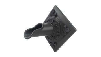 Black Oak Foundry Diamond Oak Leaf Scupper | Oil Rubbed Bronze Finish | S52-A-ORB