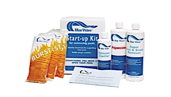 Blue Wave Pool Chemical Spring Start-Up Kit | 7,500 Gallon | NY976