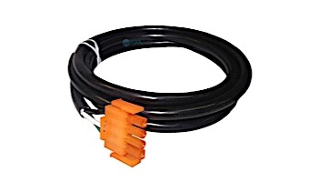 Spa Builders AMP Plug Aux - 4 Pin 14-3 x 72" Orange | 38-0002