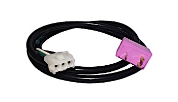Hydro Quip Cord Adapter Blower AMP to MJJ Molded 48" Purple | 30-1190-C48
