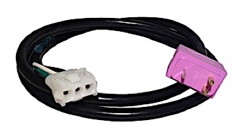 Hydro Quip Cord Adapter Blower AMP to MJJ Molded 48" Purple | 30-1190-C48
