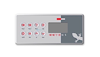 Gecko TSC-8-GE1 AND OVERLAY Keypad | BDLTSC8GE1